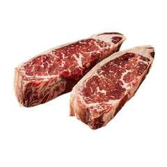 Dry Aged Prime Striploin Steaks